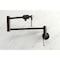 Kingston Brass KS4105DKL Wall Mount Pot Filler, Oil Rubbed Bronze KS4105DKL - alternate 6
